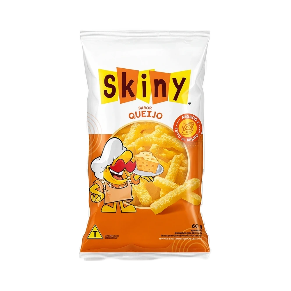 Salgadinho Skiny Churrasco 100g